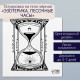 Переводная тату на тело чёрная «Эзотерика. Песочные часы», 6×6 см