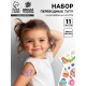 Переводные татуировки детские «Тату Феи», с наклейками на ногти