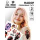 Переводные татуировки детские «Токио», 2 листа, тату — 15 шт.
