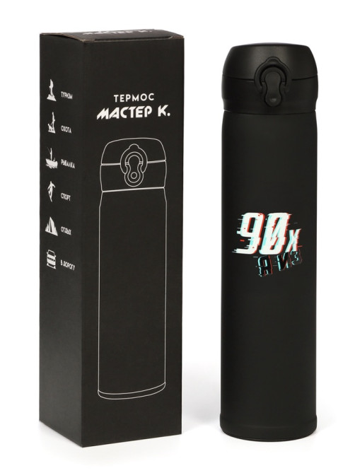 Термос «Дитя 90-х», 500 мл, 7×26 см