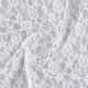 Ткань для рукоделия, лоскут гипюра белый, 150×150 см