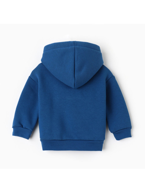 Худи детское «Крошка Я» Blueberry, рост 80-86 см, синяя