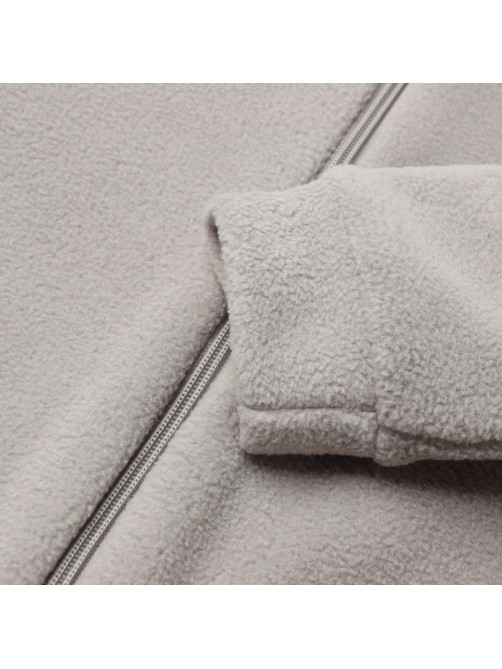 Толстовка для девочки флисовая MINAKU: Fleece Soft, серая, рост 98-104 см