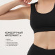 Топ женский Resport, бифлекс, размер 46 (M), чёрный