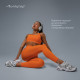 Топ спортивный ONLYTOP Comfort, размер S, оранжевый