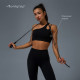 Топ спортивный ONLYTOP Asymmetry, размер M, чёрный