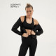 Топ женский Resport, бифлекс, размер 48 (L), чёрный