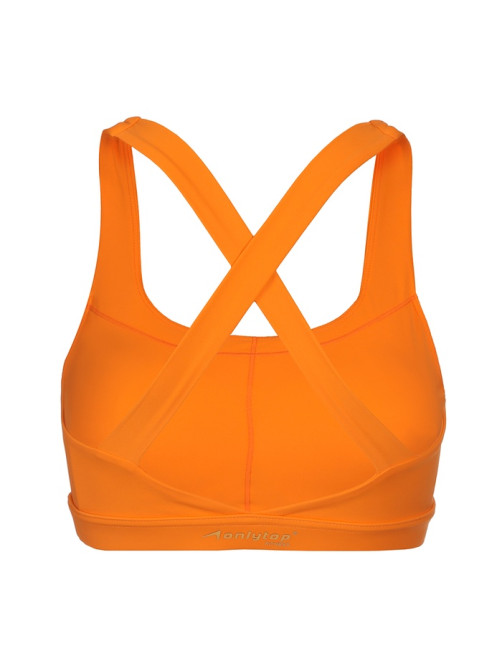 Топ спортивный ONLYTOP Comfort, размер S, оранжевый