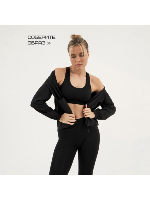 Топ женский Resport, бифлекс, размер S (44), чёрный