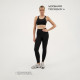 Топ женский Resport, бифлекс, размер 42 (XS), чёрный