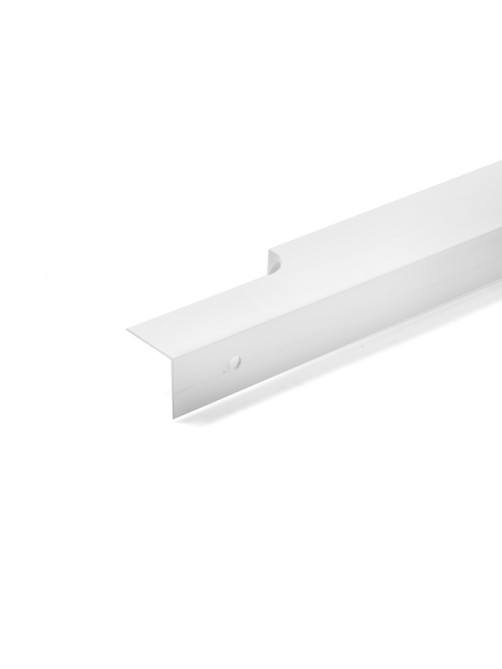 Ручка торцевая CAPPIO RP100WH, L=500 мм, цвет белый, 4 шт.