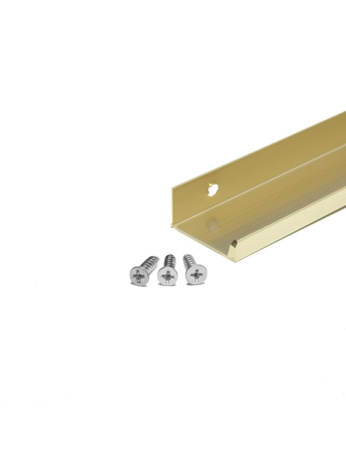 Ручка CAPPIO RT001AU, L=1000 мм, м/о 960 мм, цвет сатиновое золото, 4 шт.