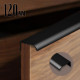 Ручка торцевая CAPPIO RT002BL, L=120 мм, м/о 96 мм, чёрная, 4 шт.
