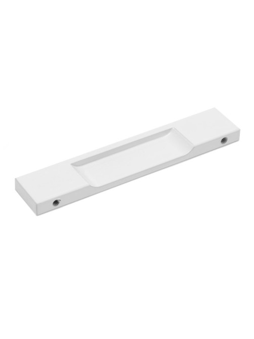 Ручка торцевая CAPPIO RP101WH, м/о 96 мм, цвет белый, 4 шт.