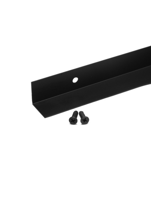 Ручка торцевая CAPPIO RP100BL, L=400 мм, цвет черный, 4 шт.