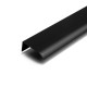Ручка торцевая CAPPIO RT002BL, L=600 мм, м/о 480 мм, цвет черный, 4 шт.