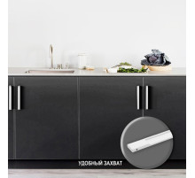 Ручка торцевая CAPPIO RP101WH, м/о 128 мм, цвет белый, 4 шт.