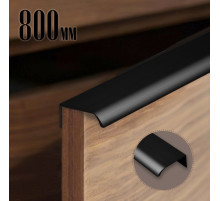 Ручка торцевая CAPPIO RT002BL, L=800 мм, м/о 768 мм, цвет черный, 4 шт.