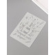 Трафарет пластик А5 «Устрой себе праздник!», 14.8×21 см