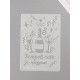 Трафарет пластик А5 «Устрой себе праздник!», 14.8×21 см