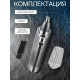 Триммер для волос Luazon LTRI-01, для носа и ушей, от батареек 1хАА, серый