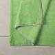 Тряпка для пола Raccoon, 250 г/м², 60×80 см, микрофибра, с оверлоком, 1 шт., зеленая
