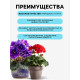 Грунт для растений семейств - Фиалковые, Гераниевые, Геснериевые «Рецепты Дедушки Никиты», 5 л