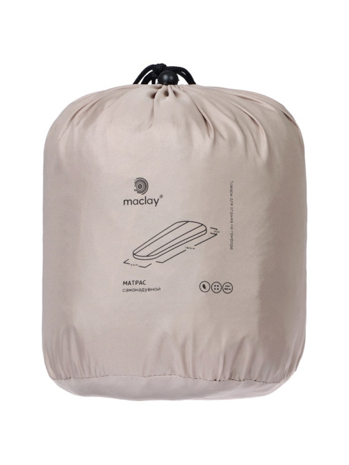 Матрас туристический maclay, 183×53×3 см, самонадувной