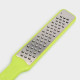 Тёрка для сыра с ручкой Доляна Brighty, 31.5×4.5×1.2 см, 301 сталь, крупная сетка, салатовая