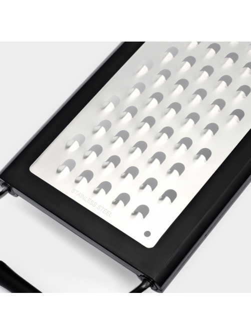 Тёрка раздвижная с ручками Magistro Sharp, 23×10.1×2.6 см, 301 сталь, чёрная