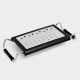 Тёрка раздвижная с ручками Magistro Sharp, 23×10.1×2.6 см, 301 сталь, чёрная
