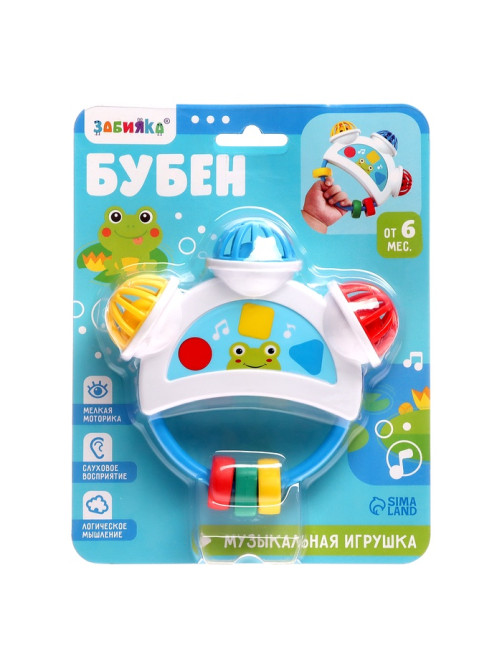 Музыкальная игрушка ZABIAKA «Бубен»