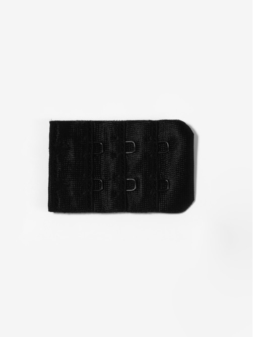Застёжка-удлинитель для бюстгальтера TEIRA, 3 ряда 2 крючка, 3.2×5 см, набор 3 шт.