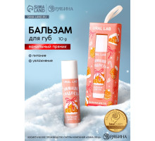 Бальзам для губ «Зимняя сладость», 10 г, аромат ванильного пряника, URAL LAB