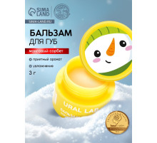 Бальзам для губ, 3 г, аромат мангового сорбета, URAL LAB