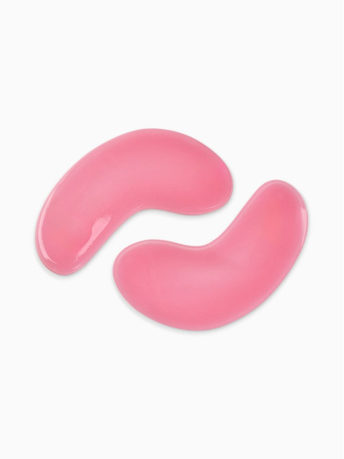 Патчи для области вокруг глаз Sweet raspberry, 1 пара, гидрогелевые с коллагеном и экстрактом малины, PICO MICO