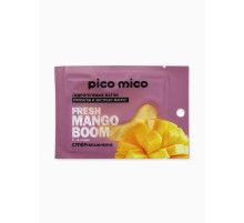 Патчи для области вокруг глаз Fresh mango boom, 1 пара, гидрогелевые с коллагеном и экстрактом манго, PICO MICO