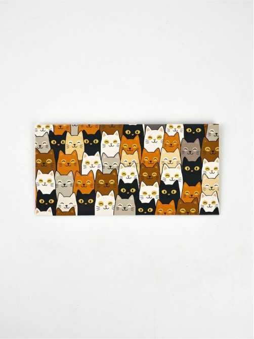 Конверт для денег «Котики», 16.5×8 см