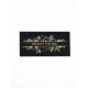 Конверт для денег Present for you, 16.5×8 см, тиснение, чёрный крафт