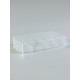 Коробка под 5 эклеров, прозрачная, складная PVC, 25×15×5 см