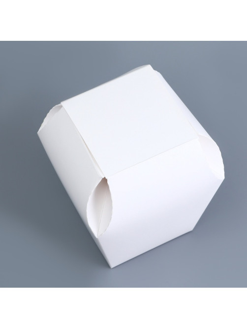 Универсальная подарочная коробка складная, для кулича, 15.5×8.1×8.1 см, белая
