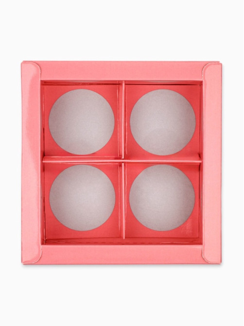Коробка под 4 конфеты со скретч-слоем «Только для тебя», 10.5×10.5×3.5 см