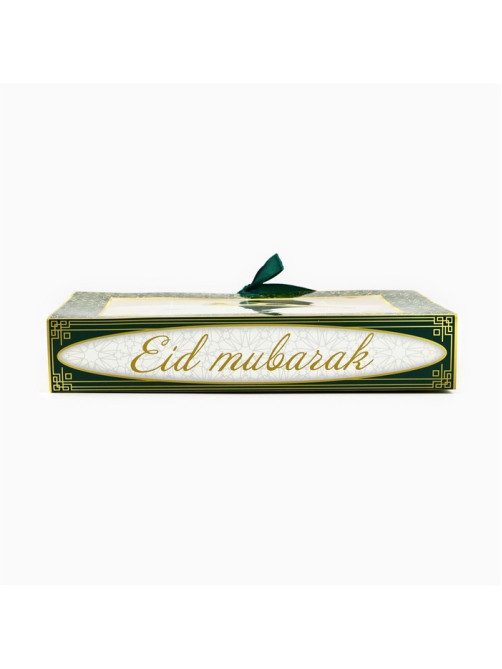 Коробка для конфет на Рамадан, 12 ячеек Eid Mubarak 18.5×13.5×3.5 см