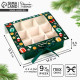 Коробка под 9 конфет с ячейками «С Новым годом!» 14.5×13.5×3.5 см