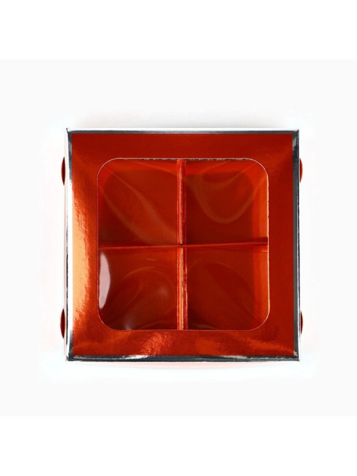Коробка для конфет «Для тебя», 10.5×10.5×3.5 см