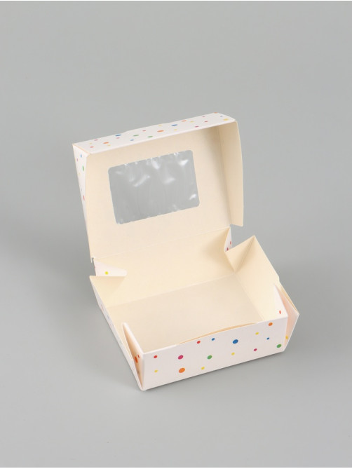 Коробка подарочная складная «Путевка в сладкую жизнь», 10×8×3.5 см, с окном
