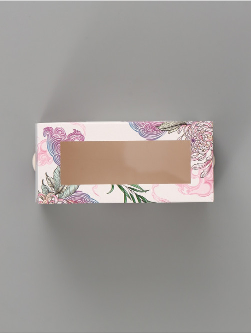 Коробка подарочная с окном «Люби, мечтай», 12×5.5×5.5 см, самосборная