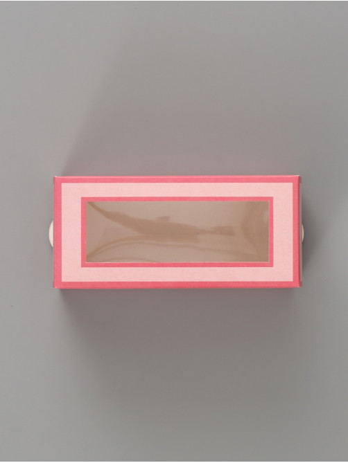 Коробка подарочная с окном «Подарок», 12×5.5×5.5 см, самосборная