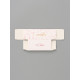 Коробка подарочная с окном «С любовью», 12×5.5×5.5 см, самосборная