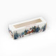 Коробочка для макарун новогодняя «С Новым годом» 18×5.5×5.5 см